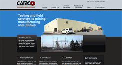Desktop Screenshot of camcoeng.com