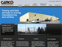Tablet Screenshot of camcoeng.com